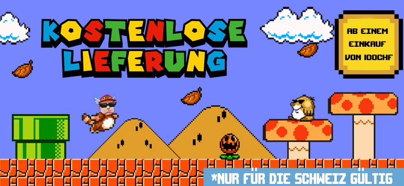 Kostenlose Lieferung bei Bestellungen über CHF 100